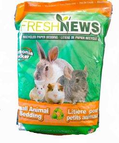 Lettiera Fresh News per piccoli animali (Conigli, Cavie, Criceti, Gerbilli...) 10 L