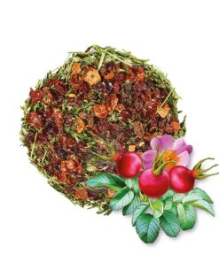 Home Friends - Torta di fieno Timothy con Rosa Canina 200 g